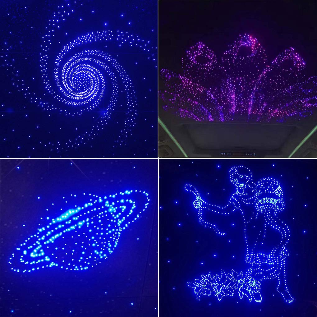 PMMA Plastic End Glow Fiber Optic Cable 1.5mm(0.06in)50m(164ft)/Roll for Star Sky Ceiling All Kind Led Light Engine Driver Source Image 