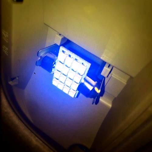 16 LED Interior Festoon Connector Reading Roof Light For Car (Blue, 32mm) Image 