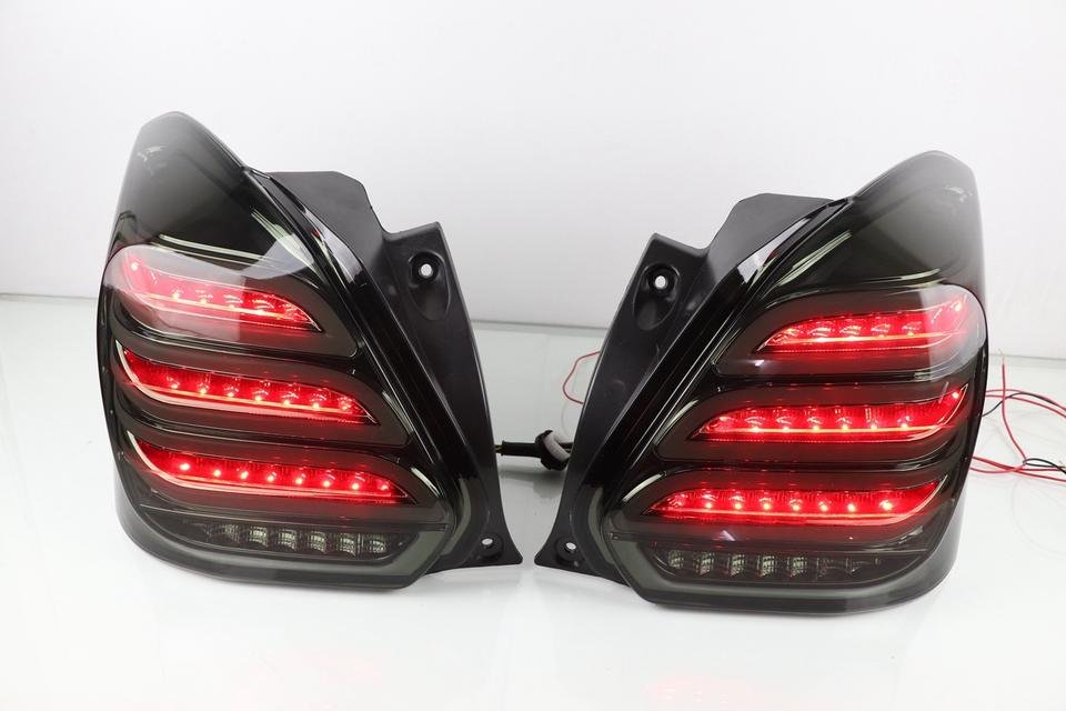 Maruti Suzuki Swift 2018-2022 Merc Inspired Modified Led Tail Lights (Set Of 2 Pcs.) Image 