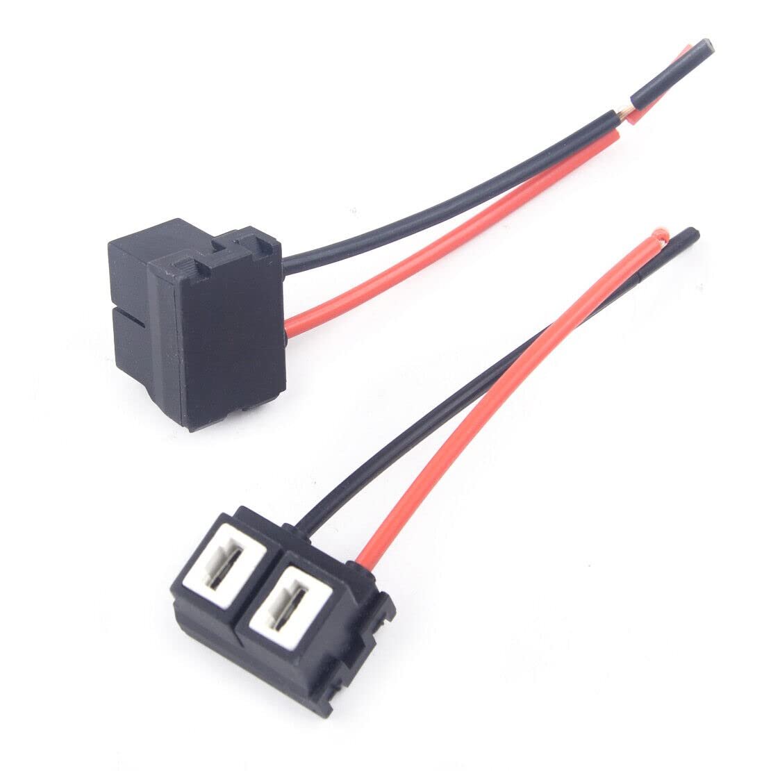 Wiring Holder Female Adapter For H7 Cable Socket For Headlight (Pack of 2) Wiring Holder Image 