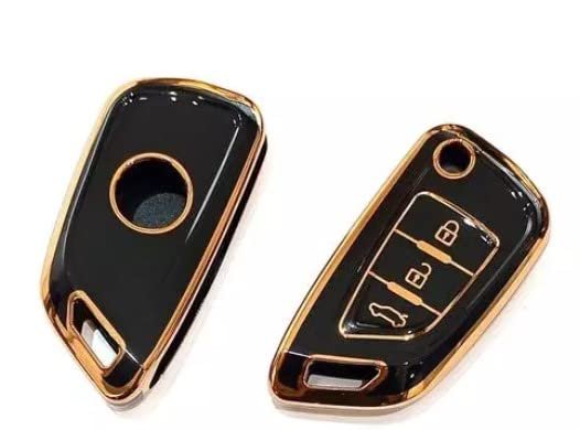 TPU Car Key Cover Compatible With Xhorse DF Model Universal Remote Flip Key Cover Image 