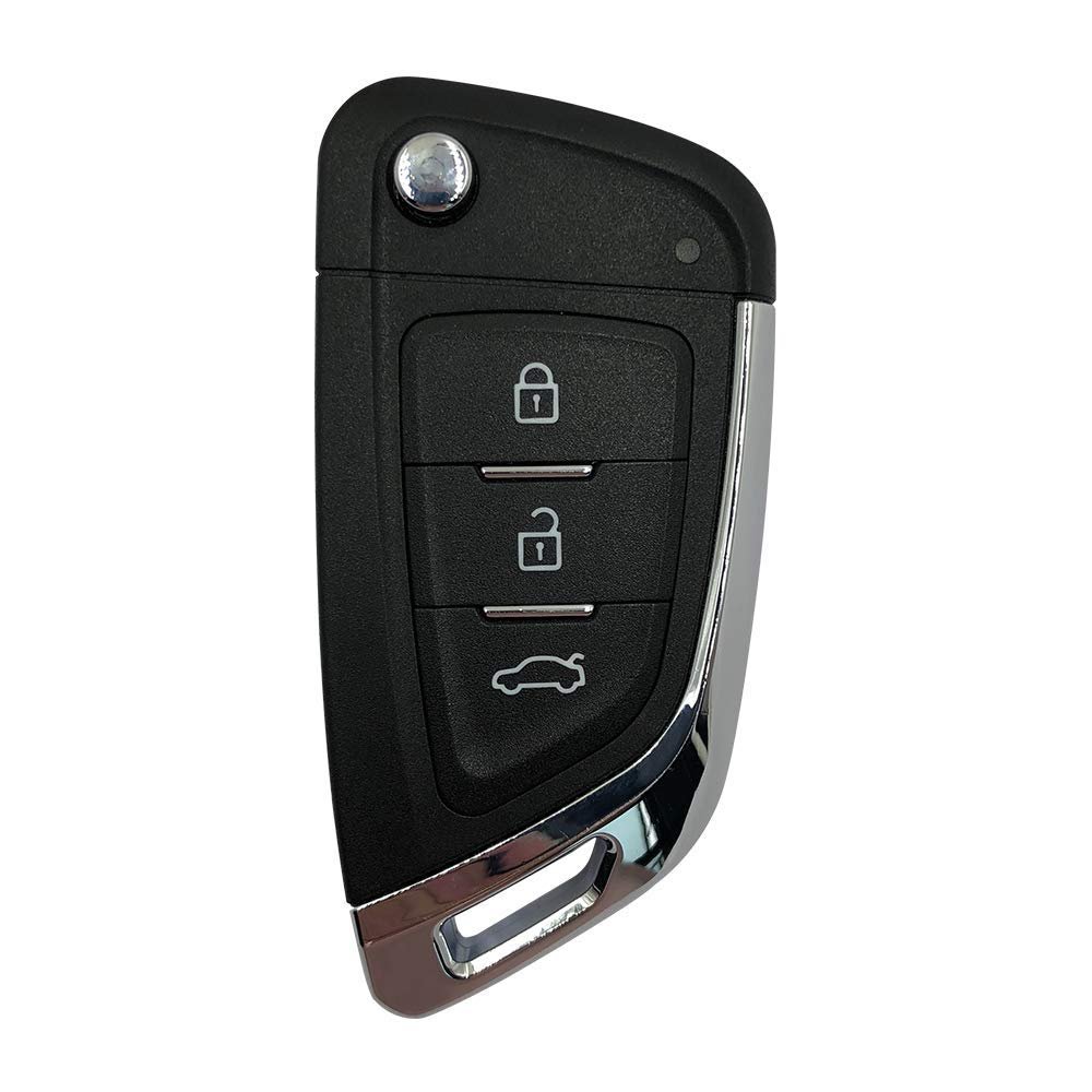 TPU Car Key Cover Compatible With Xhorse DF Model Universal Remote Flip Key Cover Image 