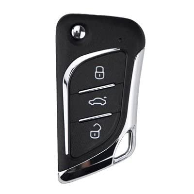 TPU Car Key Cover Compatible With LX-B30 Model 3 Button Flip Key Remote Car Key Cover Image 