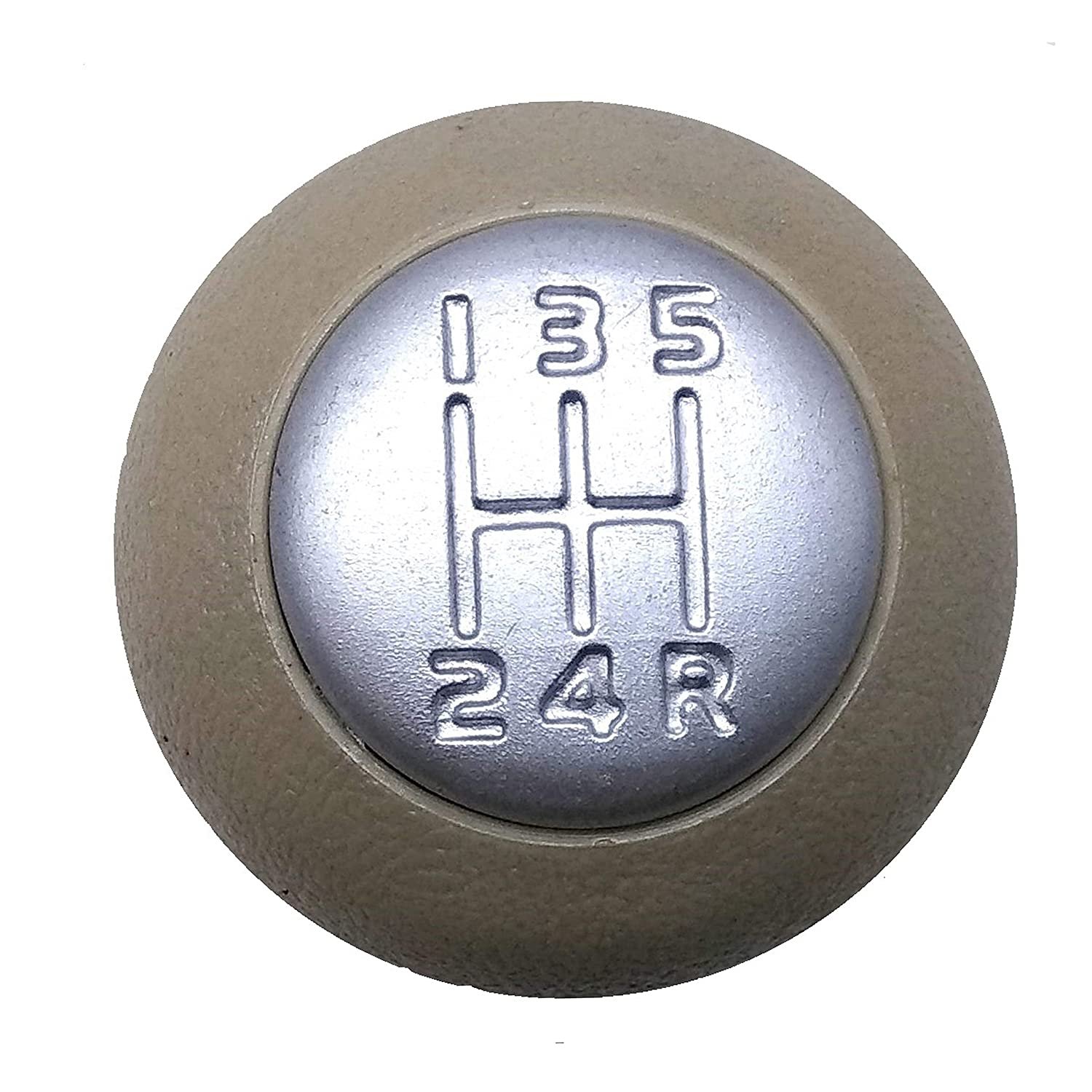 Car Gear Knob For Manual Transmission (Beige) Image 