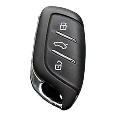 Silicone Key Cover Compatible For ZS EV, MG Astor 3 Button Smart Key (Pack of 1) Key Cover Image 