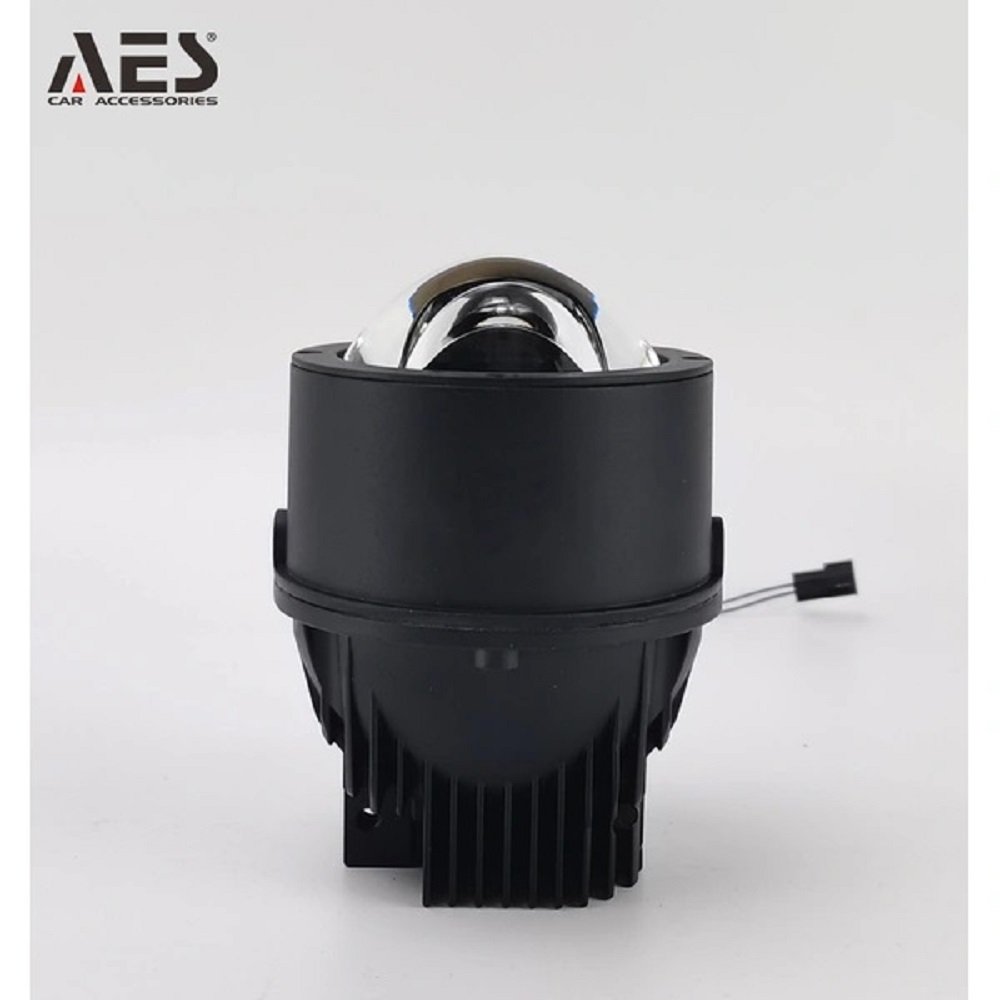 AES Q8 Pro 100-100W/pair 3 inch Blue Quattro Lens Fog Projector White 5500k  Image 