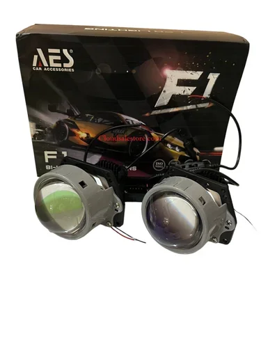 AES F1 Bi Led Headlight Laser Projector 3.0 INCH Blue Lens Image 