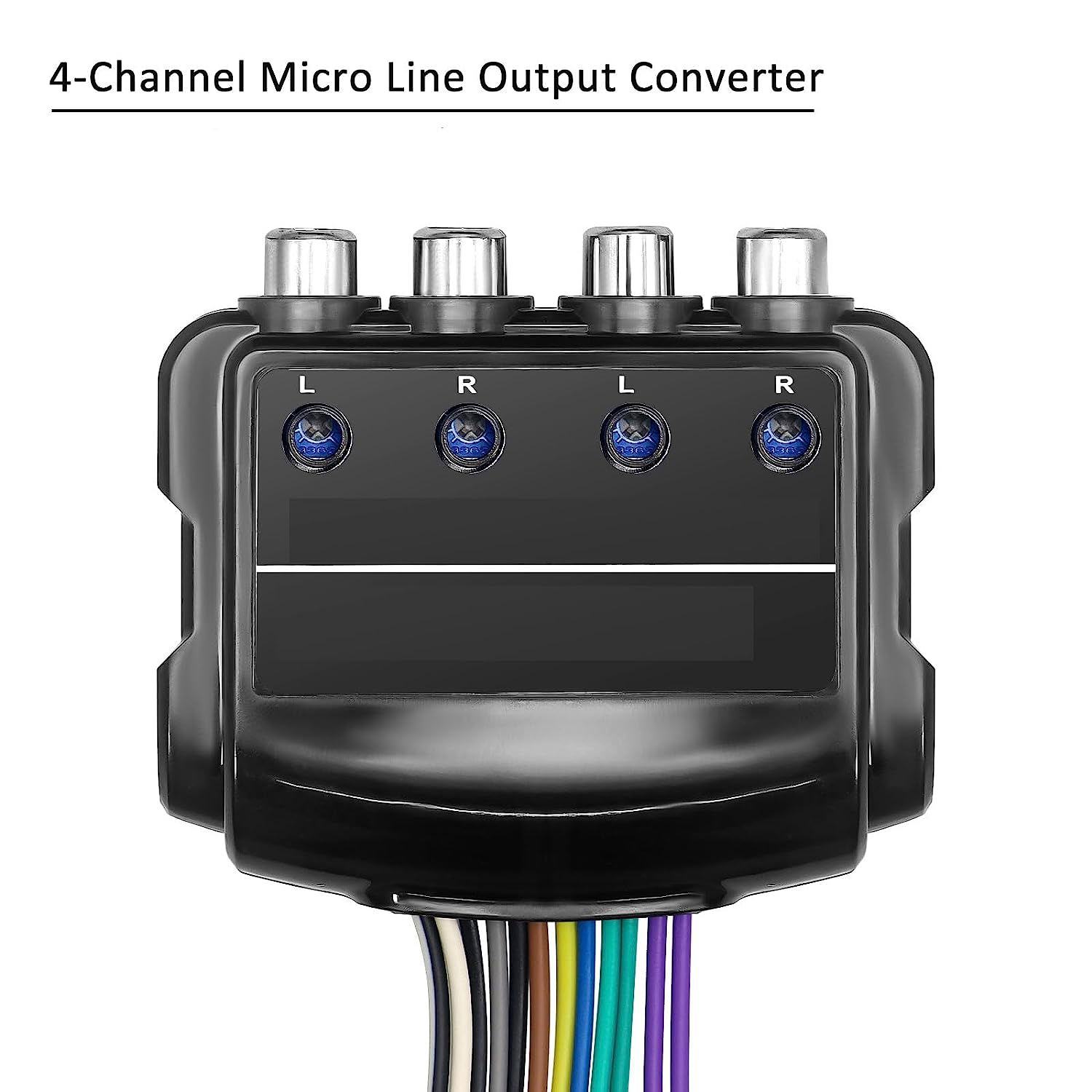 Smart Micro Line Output 4-Channel Converter with 10V Output and 12V Remote Turn-On Trigger with 60 Ohm Load Impedance Image 
