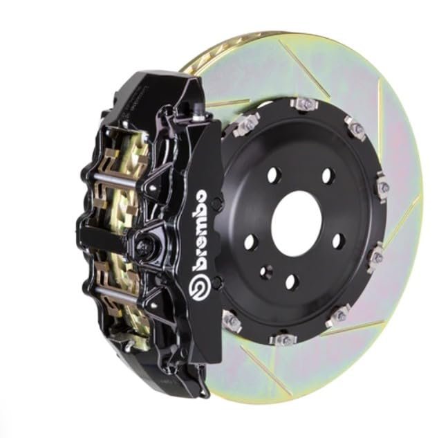 2pcs Car Aluminum Brake Caliper Protector Cover For Wheel Hub Medium (Black) Image 