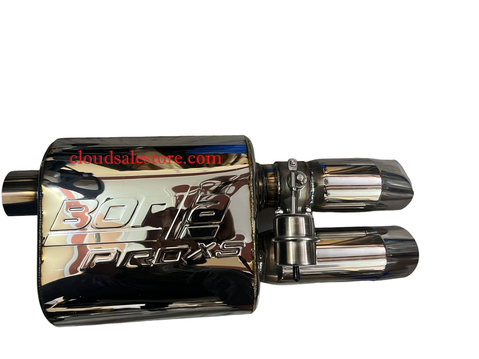 BORLA  Double Tip Valvetronic Exhaust Remote Remus Exhaust with Vacuum Valve For All Car Image 