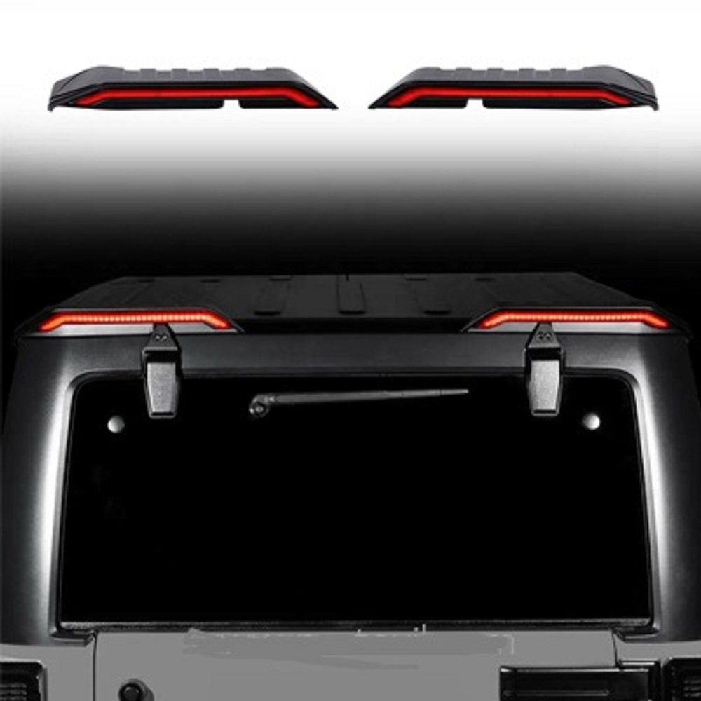 Thar LED Spoilers brake and indicator lights also fixable to Jeep, SUV multi brands Image 