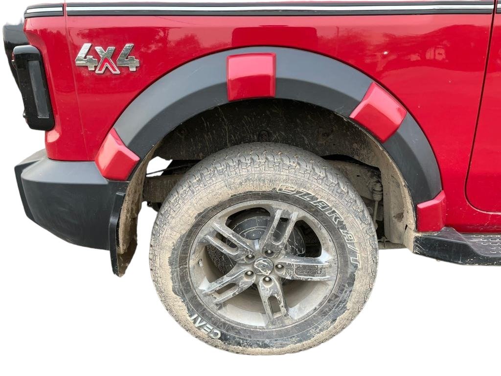 CLOUDSALE Wheel Arch Cladding Compatible For New Mahindra (Set of 16) Cladding Thar (RED) Image 