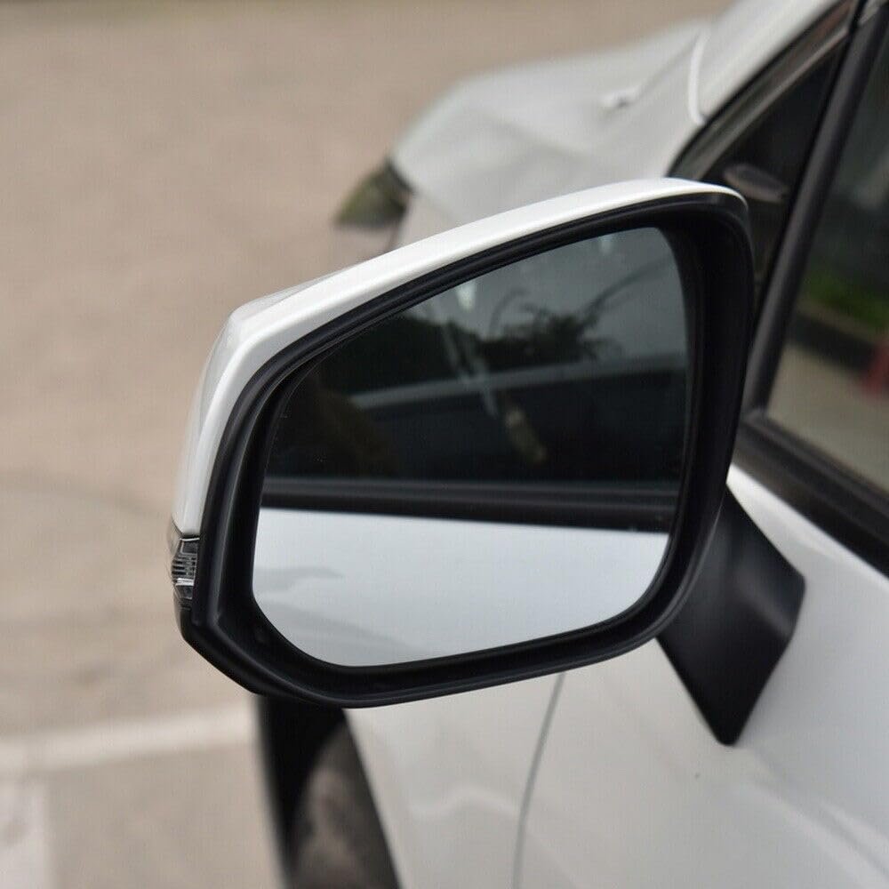 Rearview Mirror Lens For Toy-ota Innova Crysta Large Field Of Vision Anti-glare & Blue Mirror,Heat Demisting Image 