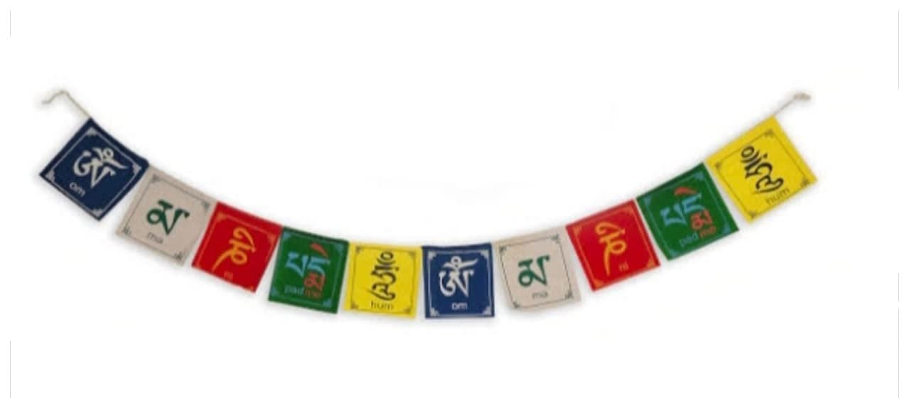Tibetan Flag Fabric For Car Decoration Velvet Image 
