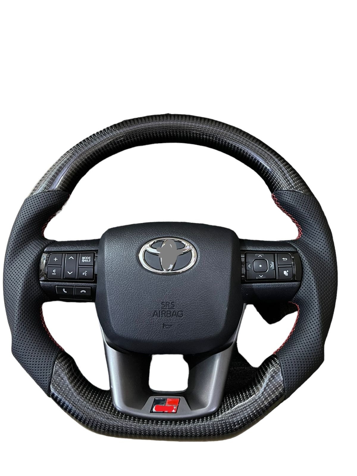 GR Sports Steering Wheel Compatible with Fortuner & Innova (Old & New Both) Image 