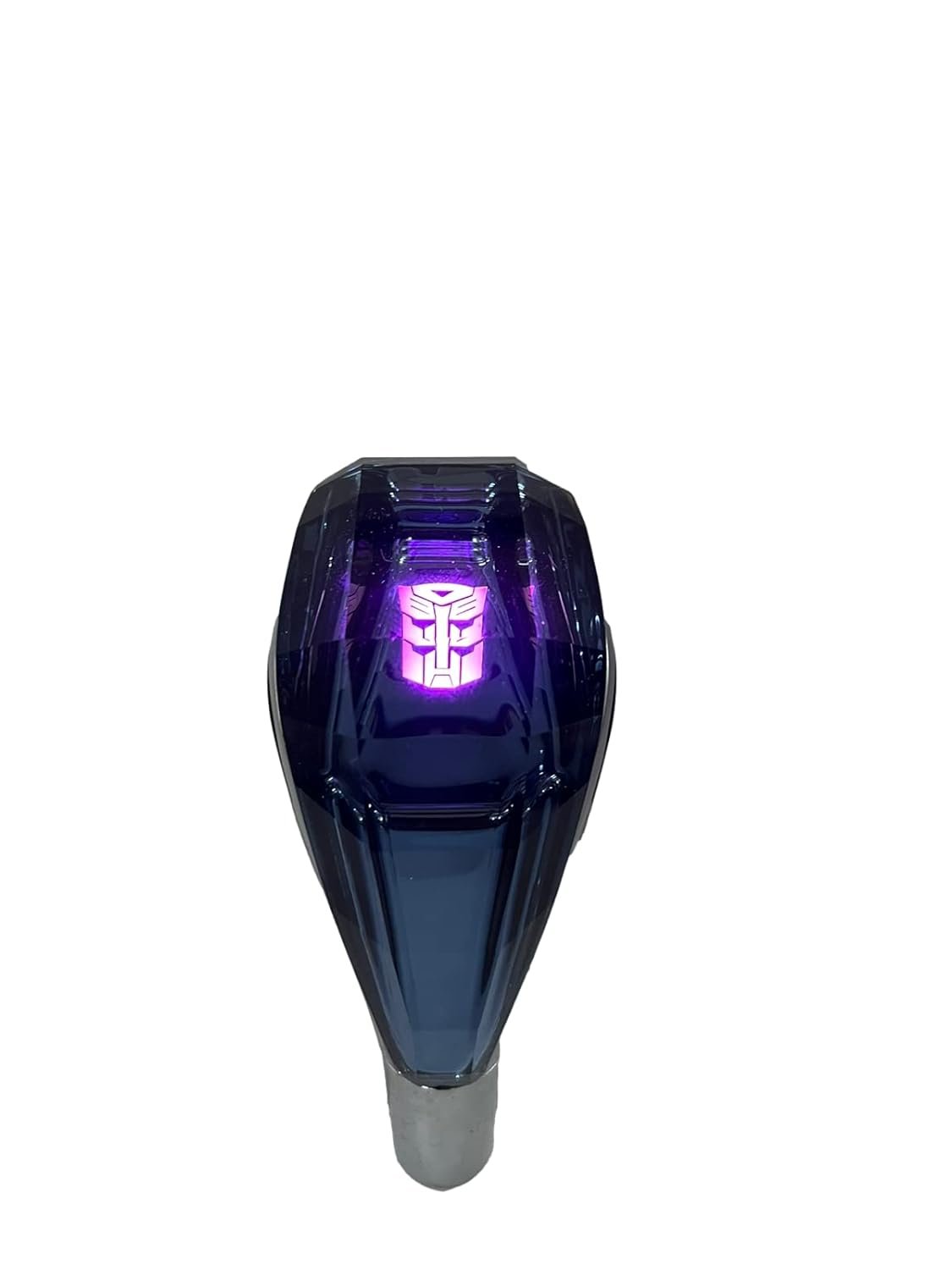 CLOUDSALE Crystal Shift knob Touch Activated Ultra LED Light Illuminated LED Gear Shift Knob Fits for Most Cars with Button-Less Operated Shifter (Trans-Former) Image 
