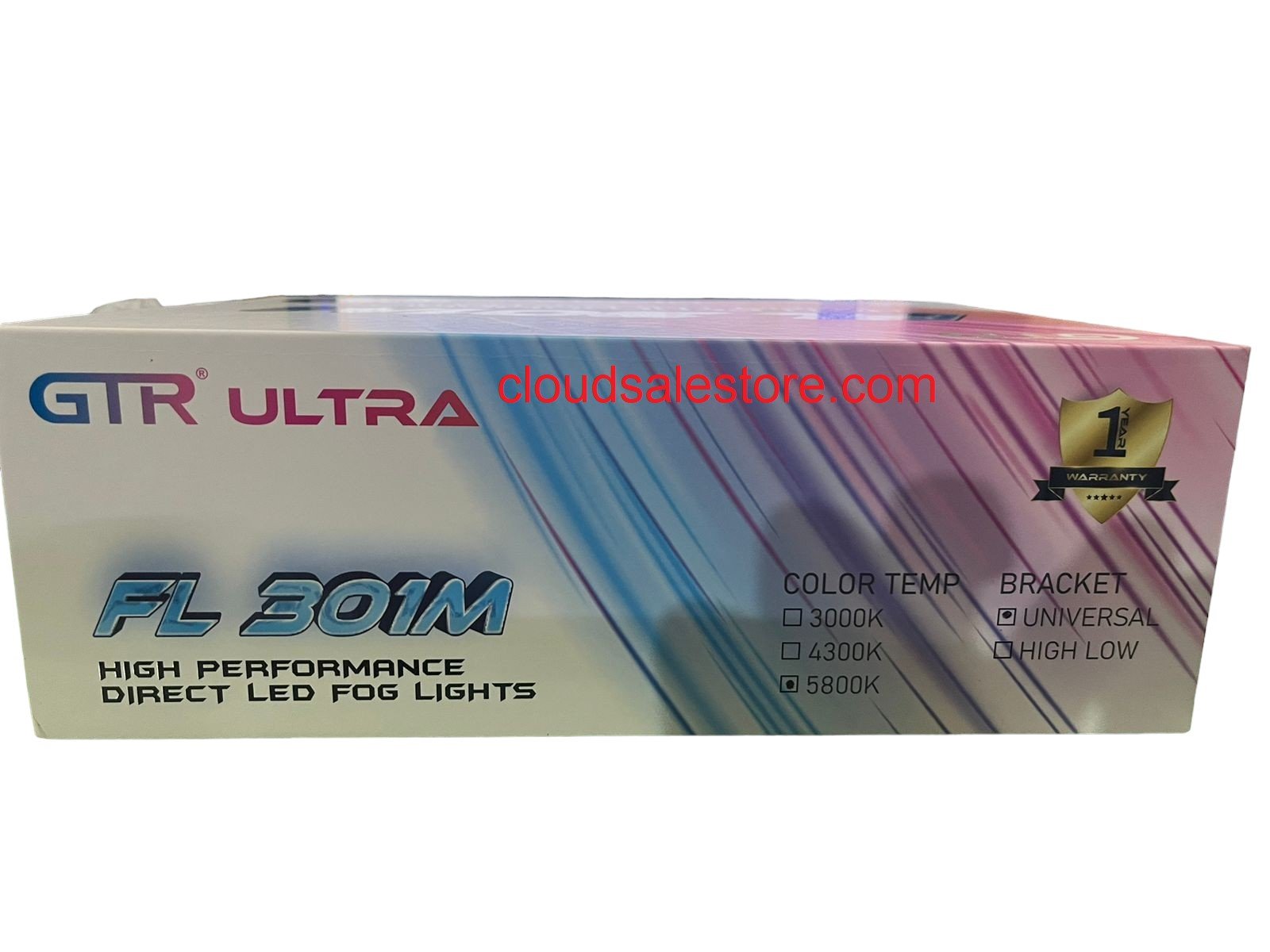 GTR Ultra FL 301M 3inch BI- Led 110Watt Laser Projector Fog Light (Blue Lens) Image 