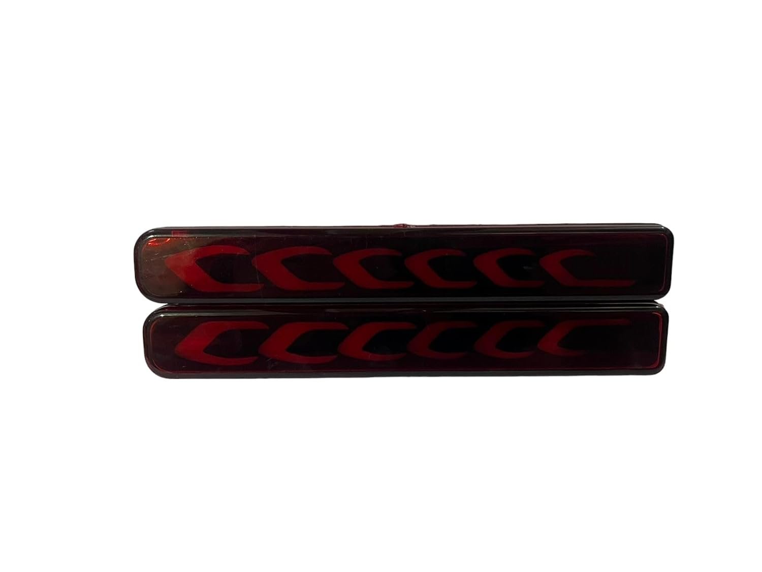Car Rear Bumper Reflector Led Brake Light Compatible with Brezza 2022, XL6, Fronx (Type-D) Image 