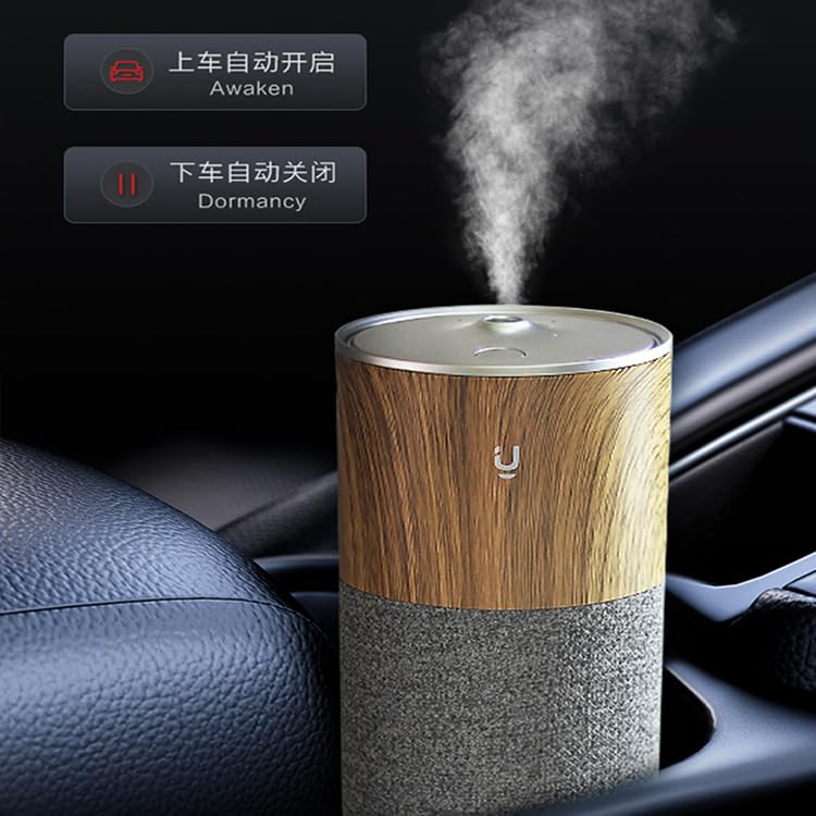 Car Mounted Fragrance Machine Automatic Spray Car Perfume (Wooden) Image 