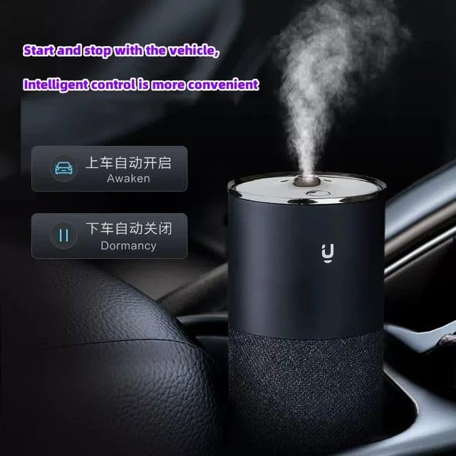 Car Mounted Fragrance Machine Automatic Spray Car Perfume (Black) Image 