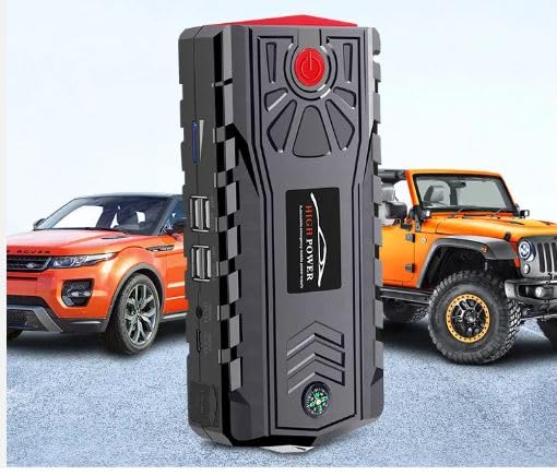 32000mAh High Power Car Jump Starter Power Bank/Multi-Function Portable 12V Jump Starter with Pipe Image 