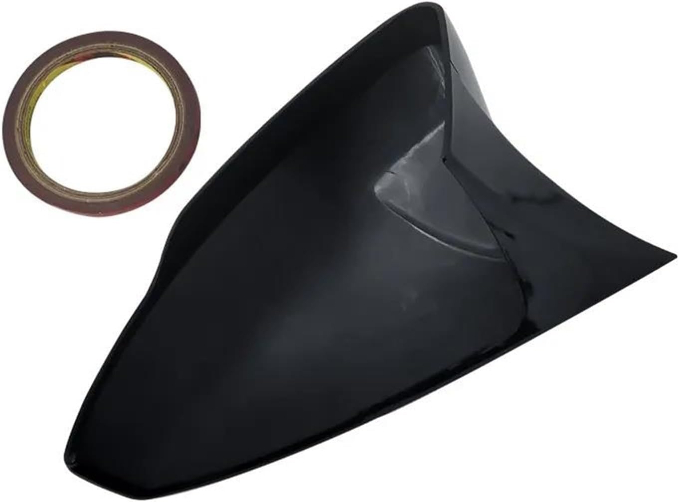 Side Mirror Caps Compatible with Polo Mirror Covers Gloss Black Finish & Direct Fit Image 