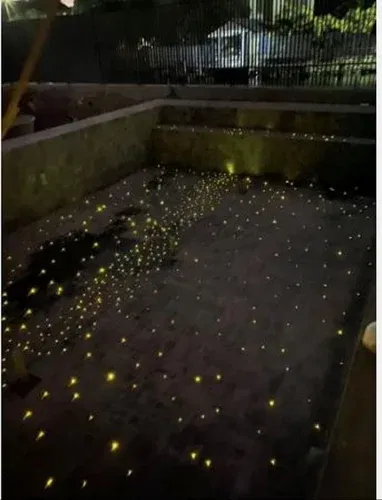 0.75MM/1000M Underground Fiber Optic Lighting For Swimming Pool Image 