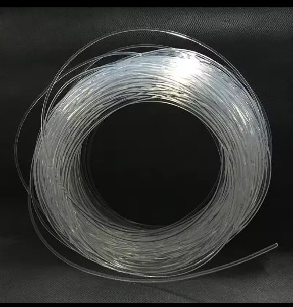  10MM/100MSide Glow Clear or Milky PMMA Optic Fiber Light Cable  Image 