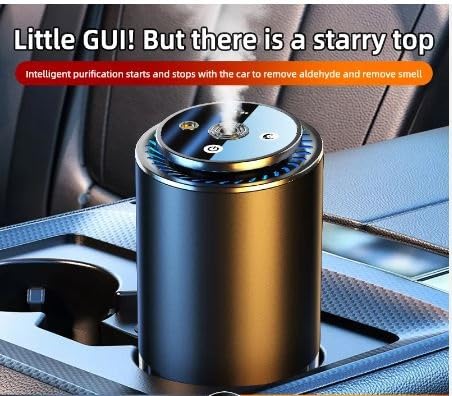 Luxary Car Perfume Aromatherapy Machine Starry Sky Intelligent Perfume Lamp Car Decoration Image 