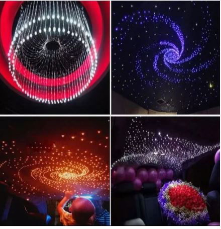 LED 36W Fiber Optic For Car & Home Roof Ceiling Star Light Kit Image 