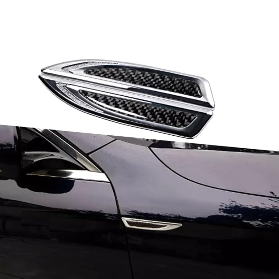 Car Body Dagger Emblem Trim Sticker Side Wing Decorate Accessories Image 