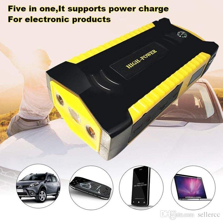 Car Jump Starter Starting Device Battery Power Bank 82800Mah Jumpstarter Auto Buster Emergency Booster Car Charger Jump Start Image 