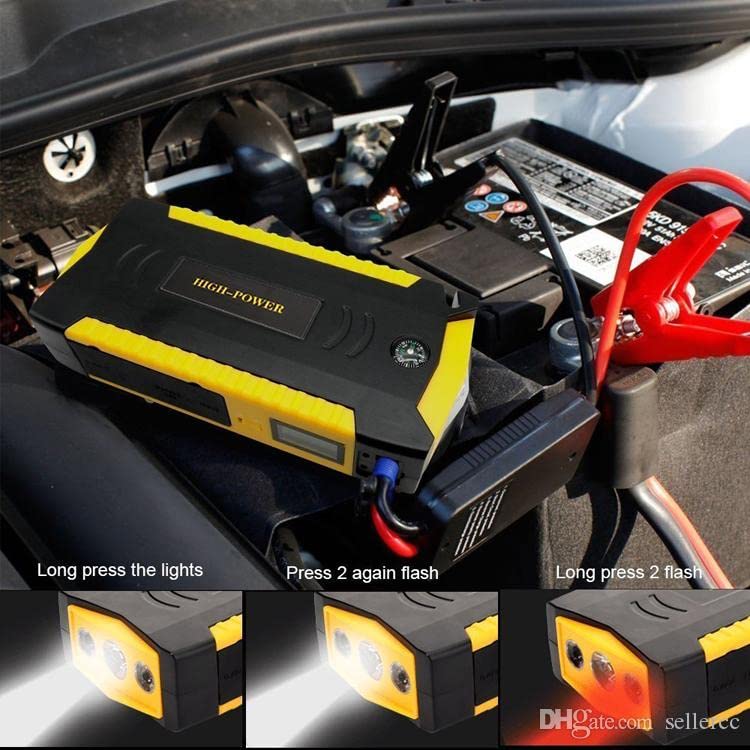 Car Jump Starter Starting Device Battery Power Bank 82800Mah Jumpstarter Auto Buster Emergency Booster Car Charger Jump Start Image 