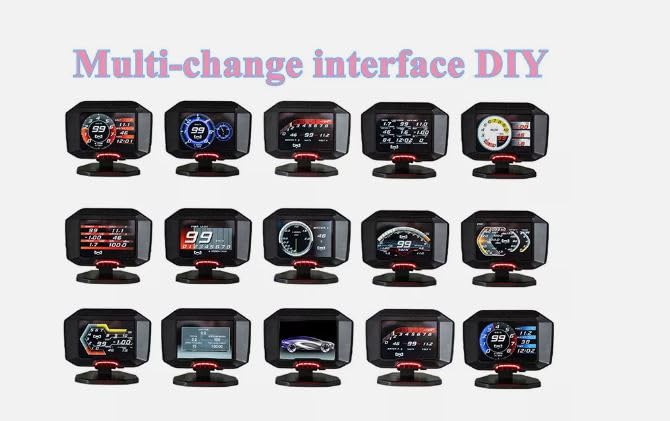 Magician OBD2 F936 Head Up Display New Generation Multi Function Meter Upgrade Image 