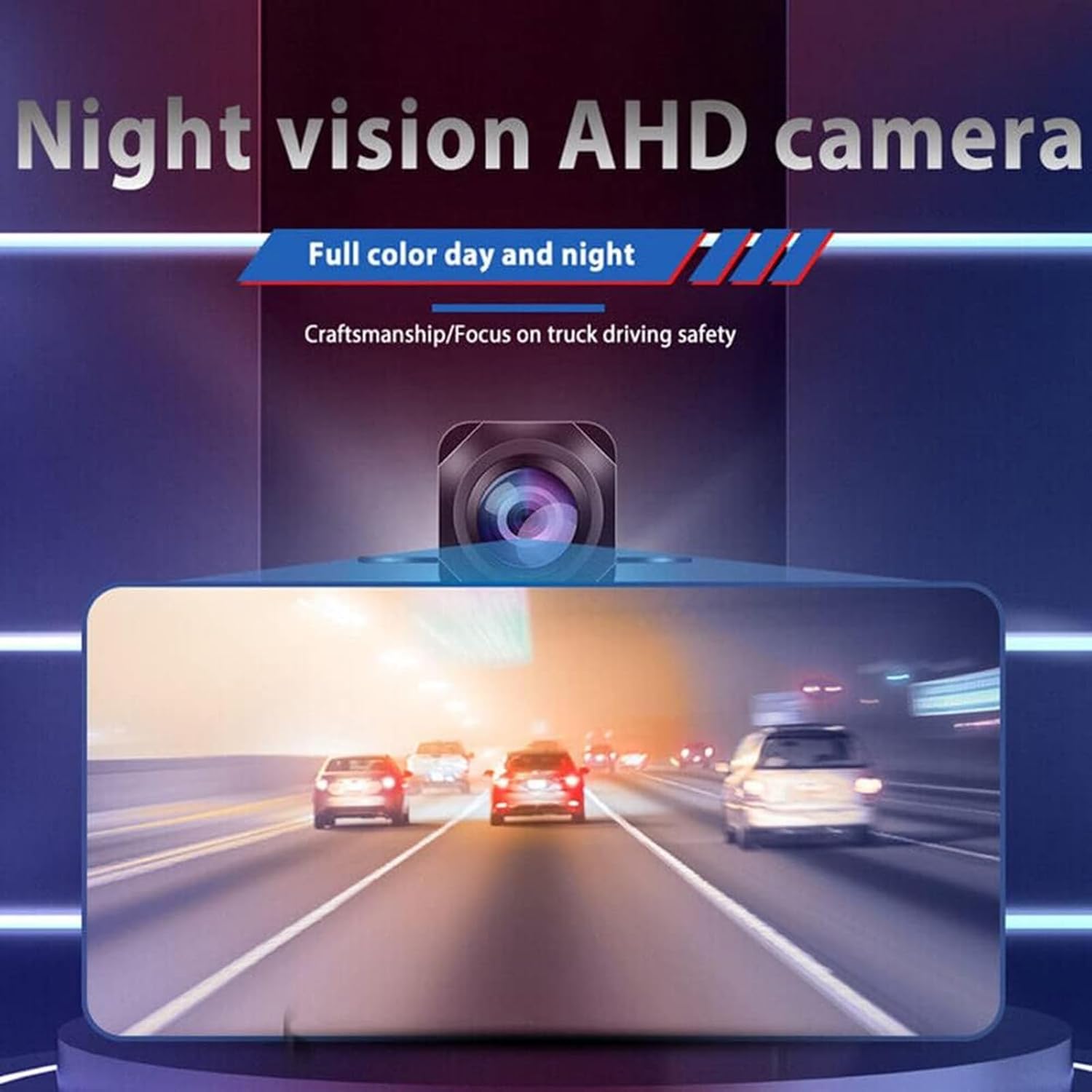 360° Panoramic Camera AHD 1080P Starlight Night Vision Front+Rear+Left+Right 360° Camera Kit for Car Android GPS Navigation Radio Stereo Image 