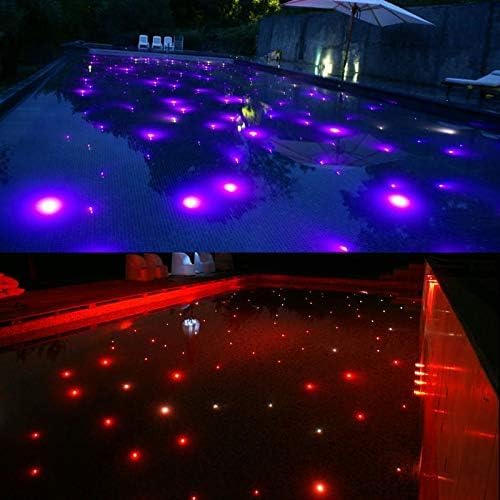 Optic Fiber Underground Lamp Swimming Pool Star Light Optical Fiber Tail Lamp for Swimming Pool Light Decorate Image 