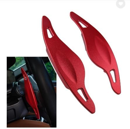 Aluminium Alloy Shift Paddle Steering Wheel Shifter Paddlers Extension Compatible for BM-W 3 4 5 6 7 8 Series G20 G22 G23 G26 G30 G32 G11 G15 G16 G14 X3 G01 Image 