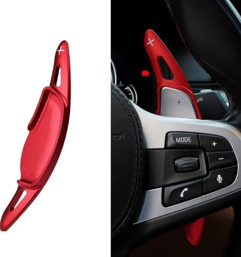 Aluminium Alloy Shift Paddle Steering Wheel Shifter Paddlers Extension Compatible for BM-W 3 4 5 6 7 8 Series G20 G22 G23 G26 G30 G32 G11 G15 G16 G14 X3 G01 Image 