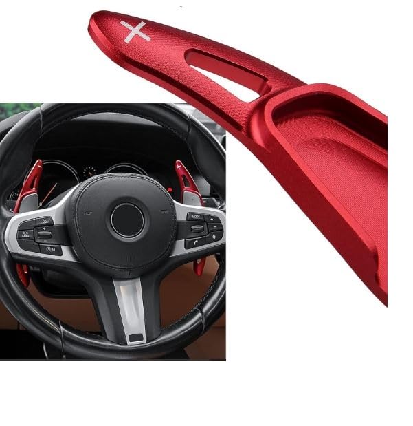 Aluminium Alloy Shift Paddle Steering Wheel Shifter Paddlers Extension Compatible for BM-W 3 4 5 6 7 8 Series G20 G22 G23 G26 G30 G32 G11 G15 G16 G14 X3 G01 Image 