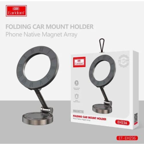 360° Rotation Magnetic Folding Mount Holder for Universal for Car (ET-EH236) Image 