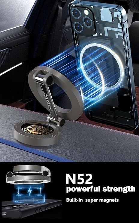 360° Rotation Magnetic Folding Mount Holder for Universal for Car (ET-EH236) Image 