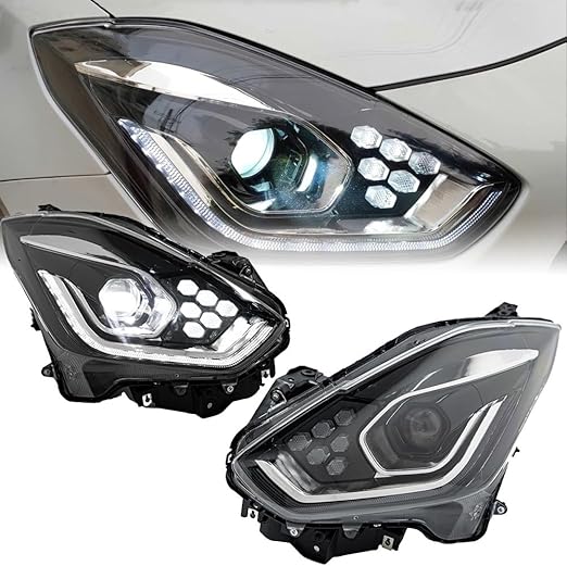 Headlight For Suzuki For Swift 2018-2021 Car Headlights Drl Hella Led Bi Xenon Lamp Fog Lights Car Accessory Head Lamp Cover Car Headlights Image 