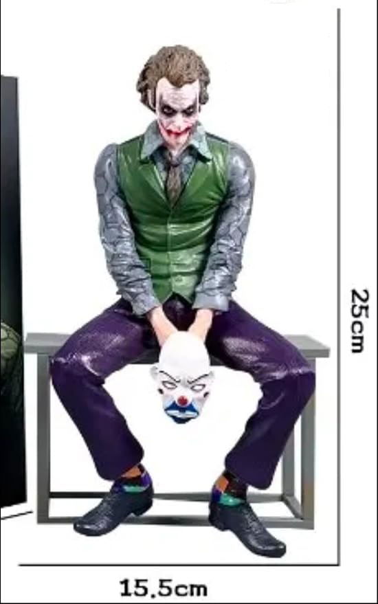  Joker Figure With White Mask For Car Bumper Bonnet Ornament (pack of 1)  Image 