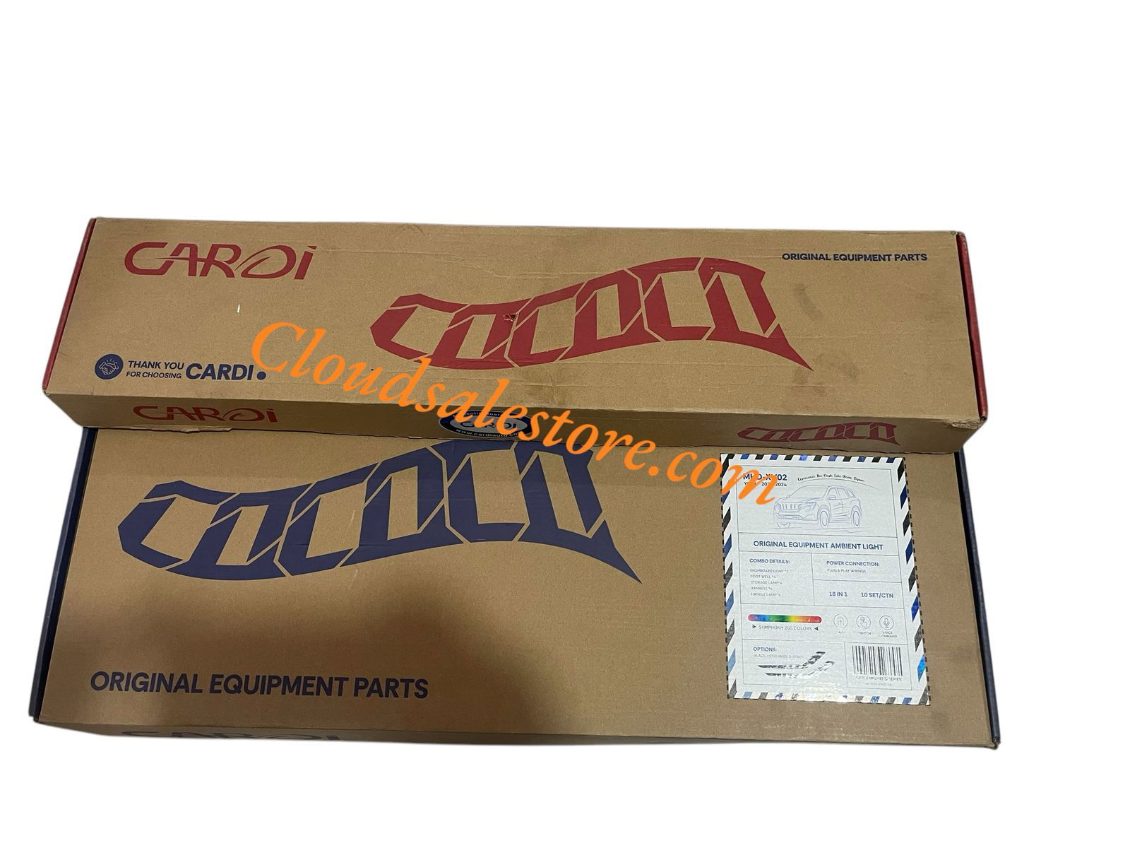 Cardi K6 Mahindra XUV700 OEM Type Ambient Atmosphere Interior LED Lights - 22 Pieces Image 