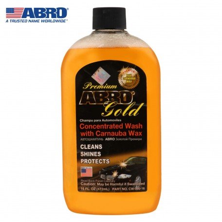 Abro CW-990-16 Gold Car Wash (472 ml) Image 