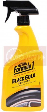 Formula 1 615258 Black Gold Tire Shine - 680 Ml (by CARMATE) Image 