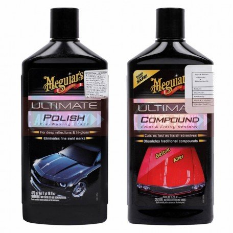 Meguiar's Ultimate Compound (450 ML) and Ultimate Polish (473 ML) Image 