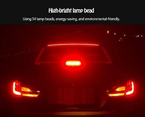 Rear High Position Brake Strip LED Warning Light for All Cars(90 CM) Image 