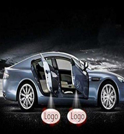 Ghost shadow light for tata cars | door welcome light | car logo led | door projector led Image 