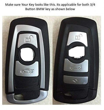 Silicone Key Cover For BMW 1 3 4 5 6 7 Series X3 X4 M5 M6 GT3 GT5 4 Button Smart Key Image 